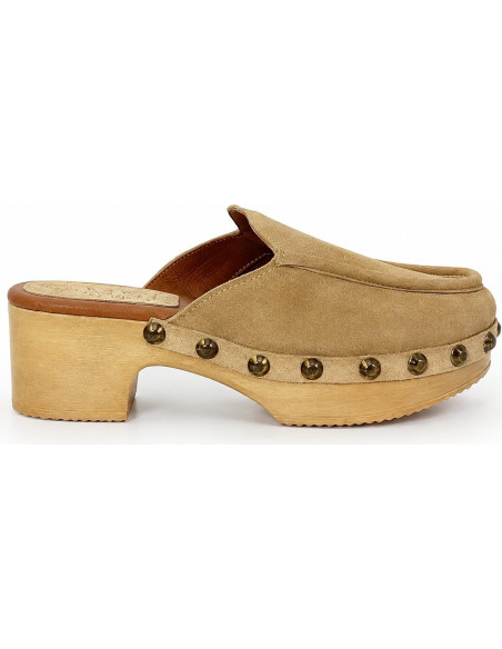Zuecos de piel para mujer | Samoi Shoes